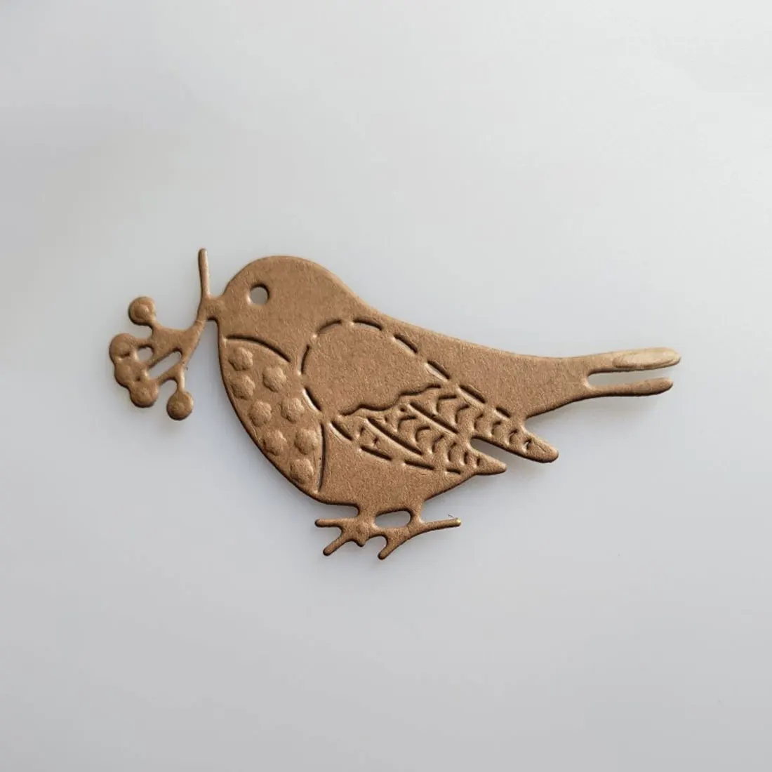 Открытки для тиснения металлические Изготовление поделок своими руками птицы 1