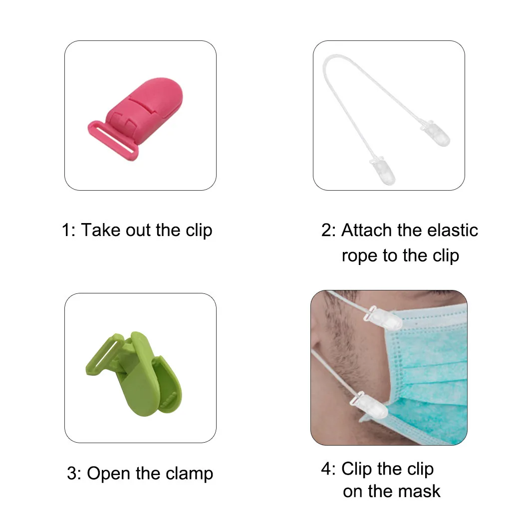 Новые 20 мм Пластиковые зажимы для бутылочек кормления Camisole 12 цветов|Зажимы