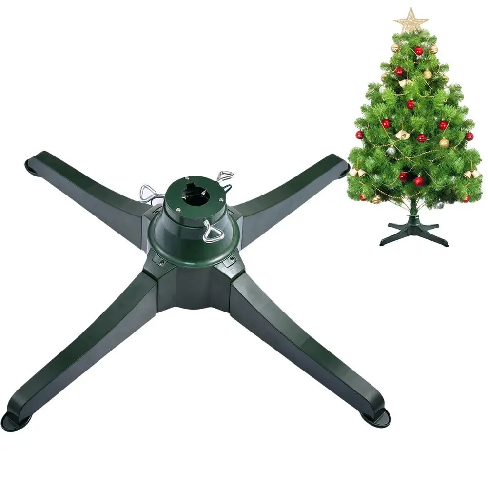 

360 Degree Electric Rotating Christmas Tree Stand Christmas New Year Party Supplies For Artificial Trees