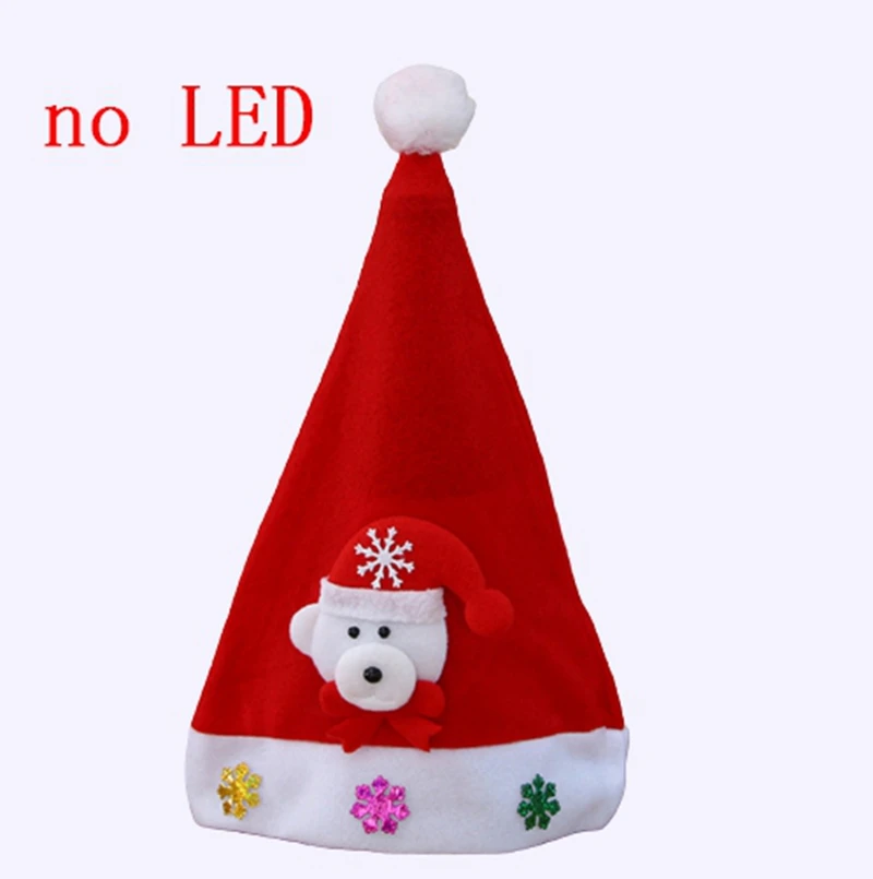 Вечерние костюмы с красной шапочкой Детские Рождественские вечерние шапки Милые