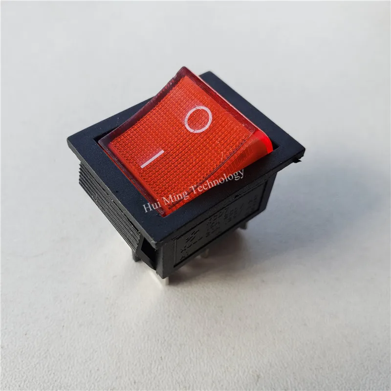 Кулисный переключатель, самоблокирующийся, 250 В, 15 А, 4/6 контактов, 2 передачи, KCD7-2211/N