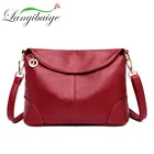 Сумка-мессенджер женская из натуральной кожи, маленькая, Корейская