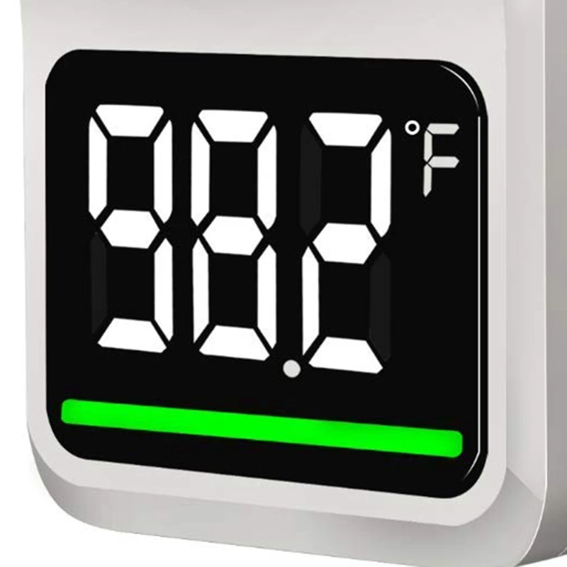 

Wall-Mounted Thermometer,Infrared Forehead/Body Temperature Scanner,No-Contact/with Fever Alarm for School Office