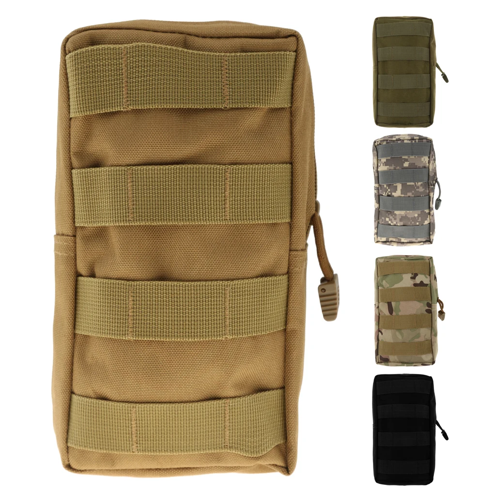 Модульная Сумка MOLLE черная сумка для аксессуаров в стиле милитари + модульная