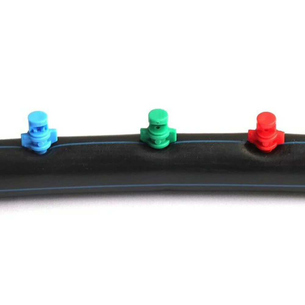 

50/100PCS 90 180 360 Degree Micro Garden Lawn Misting Spray Nozzle Refraction Nozzle Irrigation Fitting for Plant Mist Sprayer