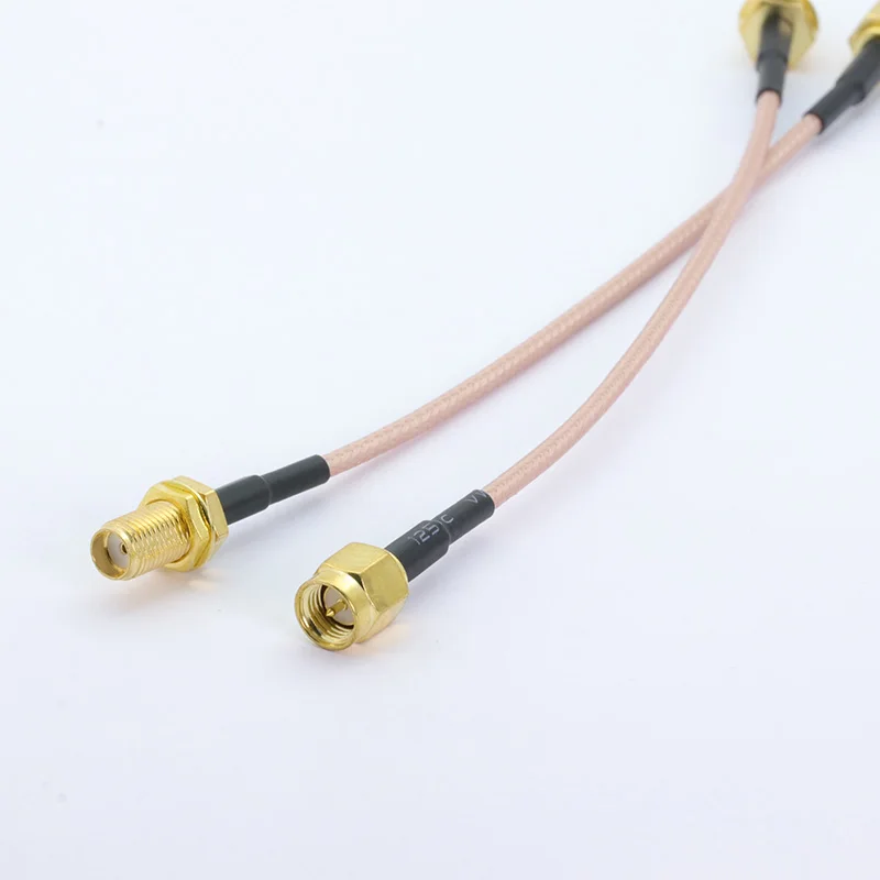 75 шт./лот SMA штекер к Гнездовой разъем кабель RG316 Pigtail РЧ коаксиальный 10 см |
