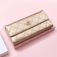 2021 hot new fashion women wallet long large capacity female clutch multifun coin purse ladies money bags
