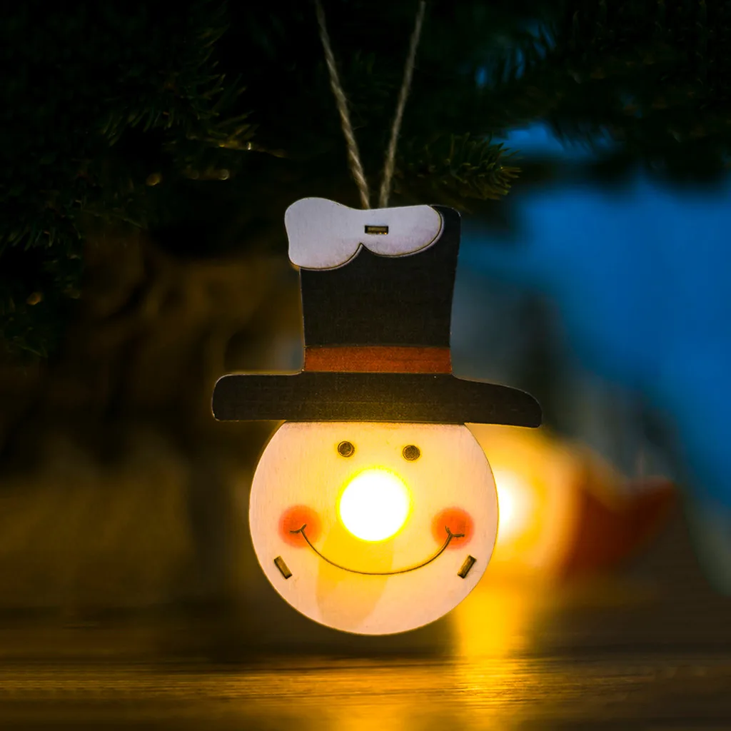 Светодиодный светильник деревянный кукольный дом Вилла рождественские