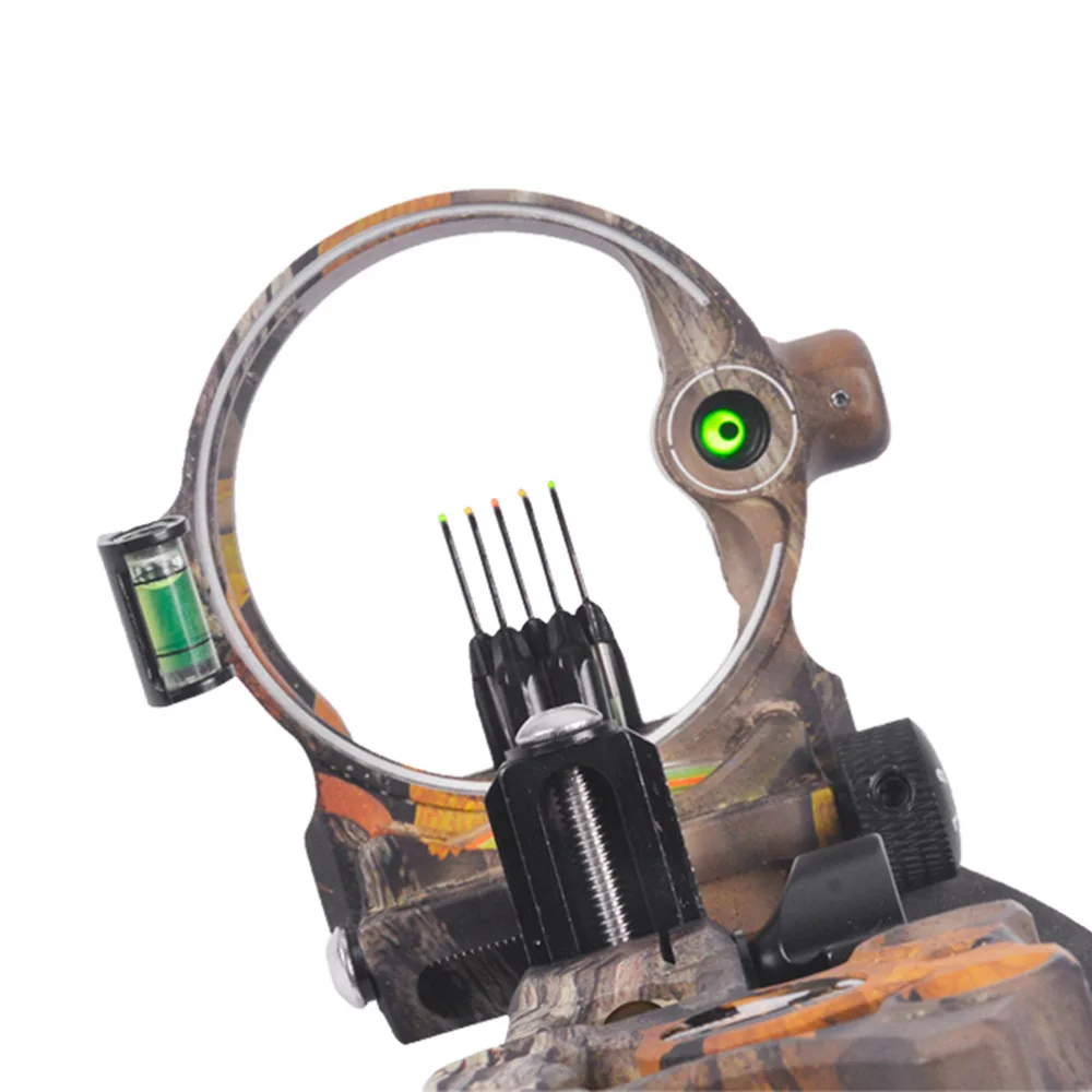 

DB9150 Archery Bolts Compound Bow 5-Pin Bow Sight Quick Sight Archery Equipment Bow and Arrow Equipment with Light