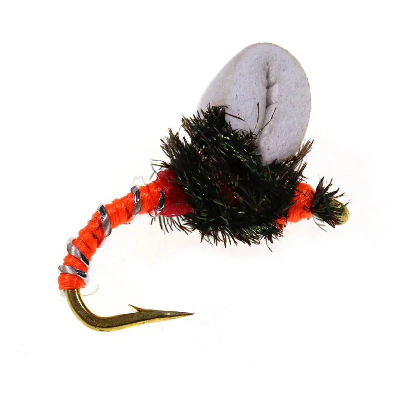 8 шт. подтяжки для форели оранжевого красного зеленого цветов |