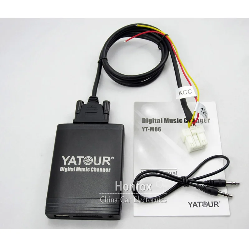 Yatour yt-m06 USB MP3 AUX adapter For Nissan Infiniti FX35 G35 M45 Almera Murano Primera Pathfinder Car Digital Music Changer