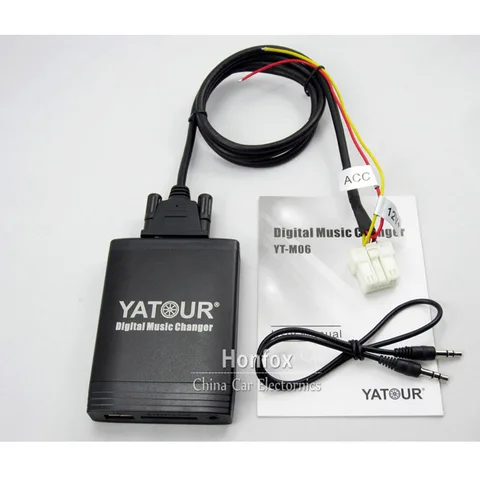 Адаптер USB MP3 AUX Yatour yt-m06 Для Nissan Infiniti FX35 G35 M45 Almera Murano Primera Pathfinder Автомобильный цифровой музыкальный чейнджер