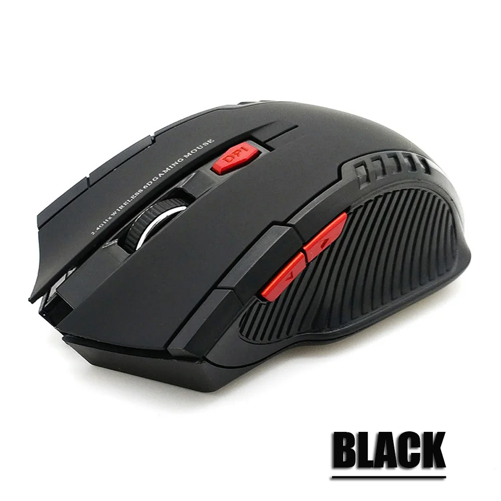 2000dpi 2 4ghz wireless optical mouse gamer for pc gaming laptops new game wireless mice with usb receiver drop shipping mause free global shipping