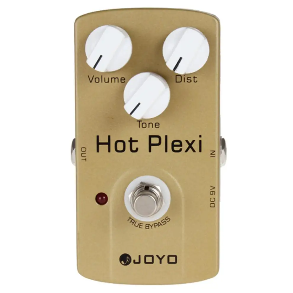 

JOYO JF-32 Plexi True Bypass, высокая производительность, педаль для создания эффектов на гитаре, электрическая гитара, бас-гитара и аксессуары