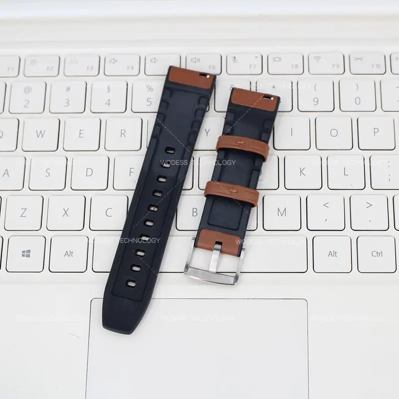 22 мм сменный кожаный силиконовый ремешок для huawei Watch GT/Watch 2pro Watch Band