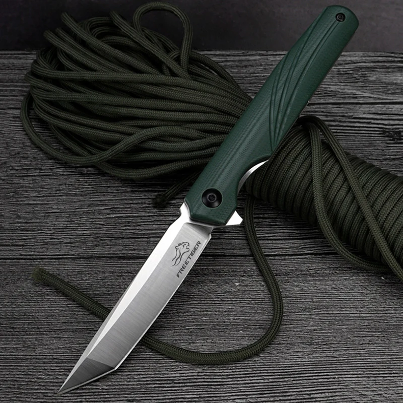 Складной нож FREETIGER FT906 G10 карманный тактический Клинок с лезвием D2 подшипником для