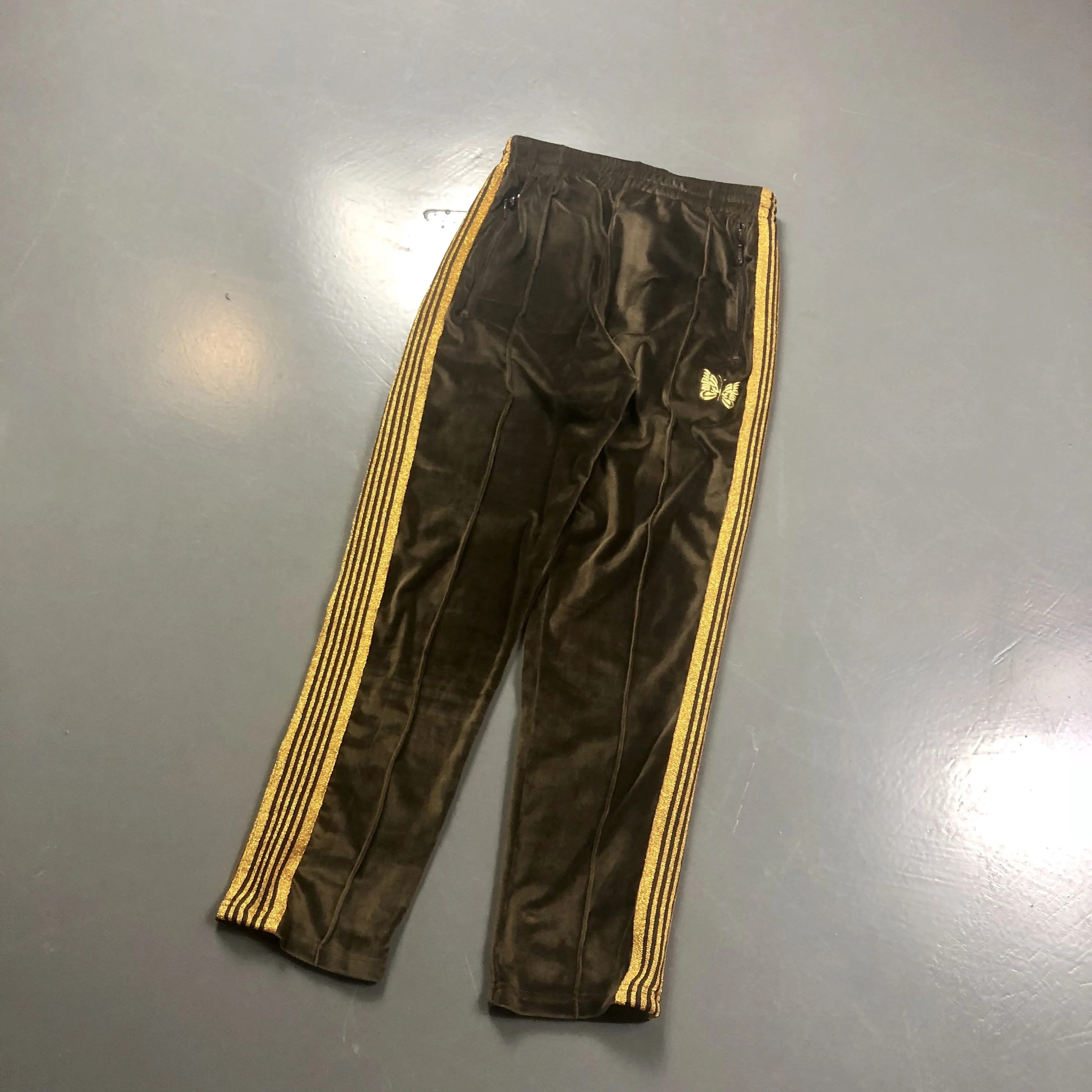 Брюки с иглами AWGE X мужские и женские повседневные спортивные брюки 19SS узкие