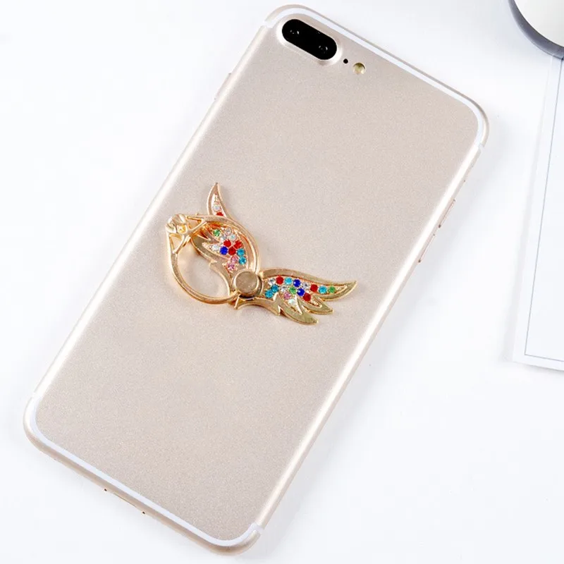 Новинка 360 горячая Распродажа металлический кольцо на палец подставка-держатель