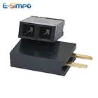 20 шт 2,54 мм 234567891011-1415162040 Pin PH8.5 Однорядная прямая латунная золотая пластина PCB, гнездовой разъем