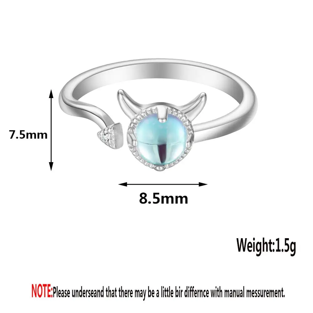 Женское Обручальное кольцо с кристаллом синим камнем | Украшения и аксессуары