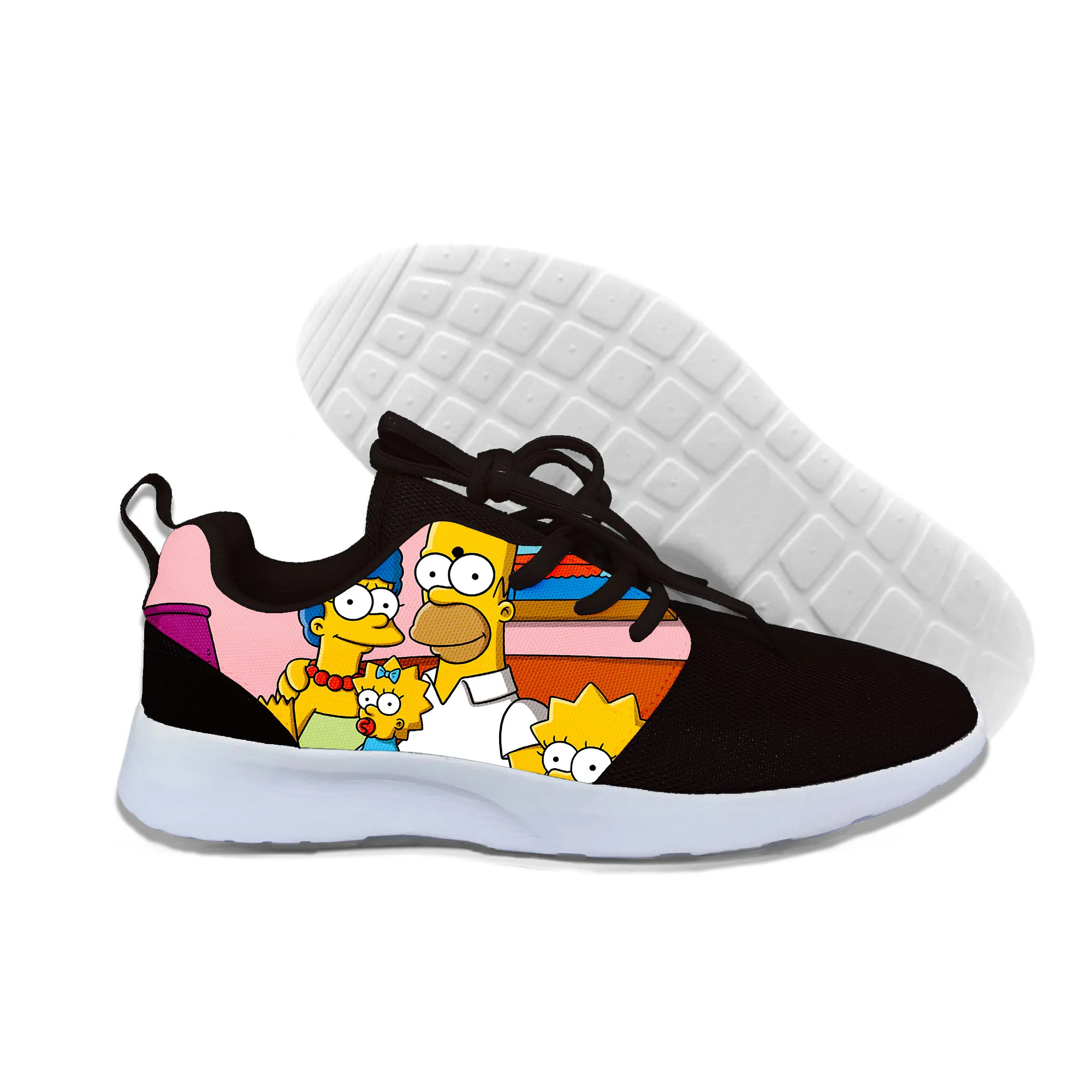 2019 Горячая Мода симпсон 3D повседневная обувь для мужчин/женщин высокого качества