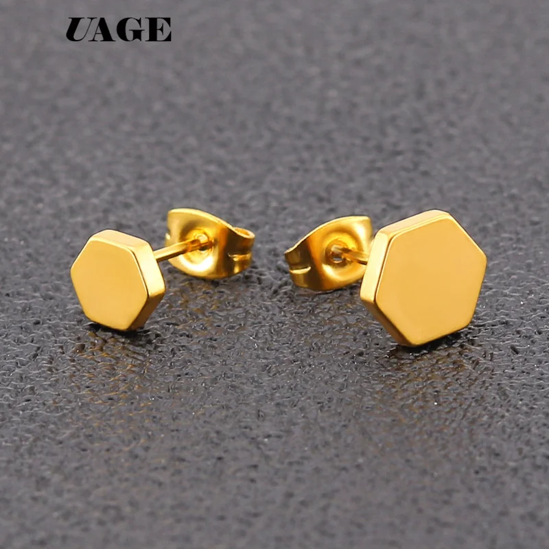 Мужские и женские серьги-гвоздики из нержавеющей стали | Украшения аксессуары