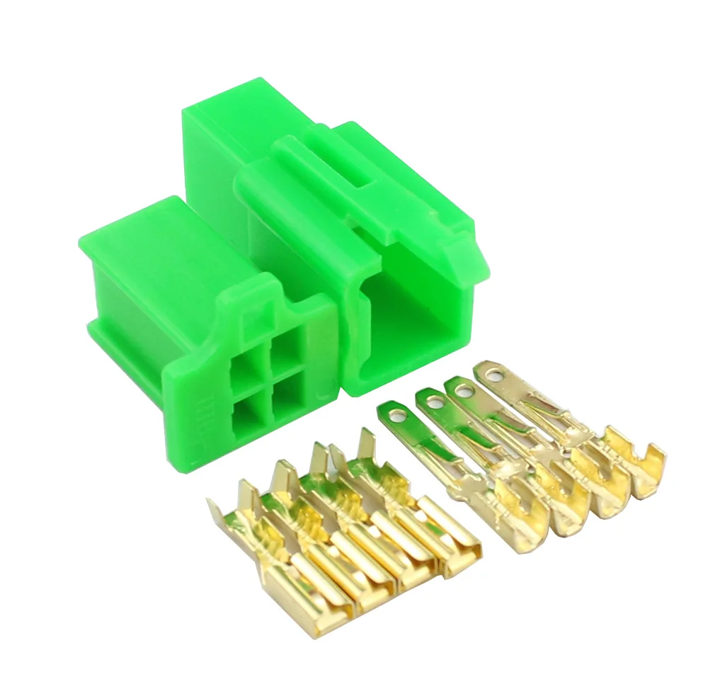 1 шт. 2 8 мм разъем для электромобиля мотоцикла 1P2P3P4P6P Анальная пробка нейлоновый