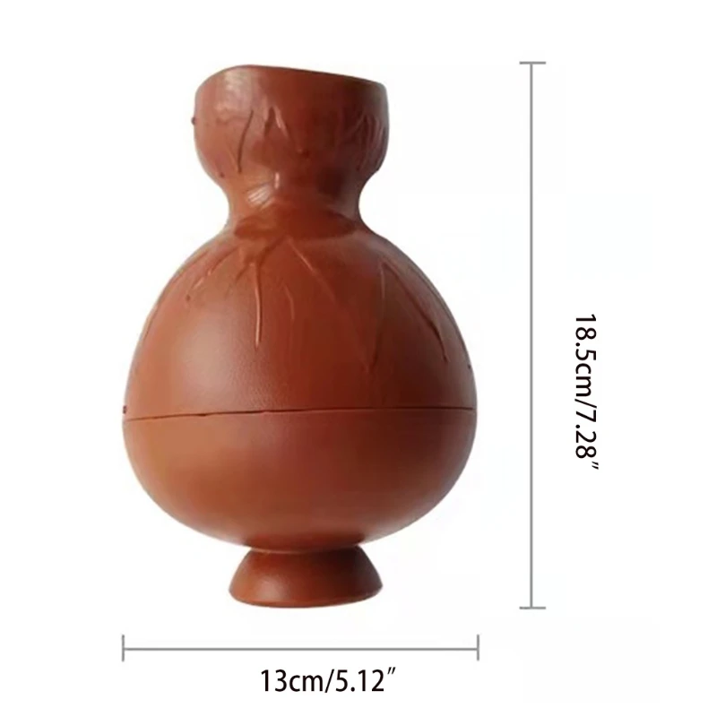 

Q6PD Fidget Flower Vase Screaming Pot for Pressure Reduce Emotional Release Vent Bottle for students Offices Anxiety Therapy