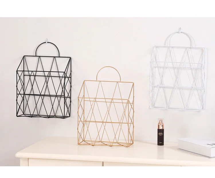 1 шт. металлическая корзина для хранения газет | Дом и сад