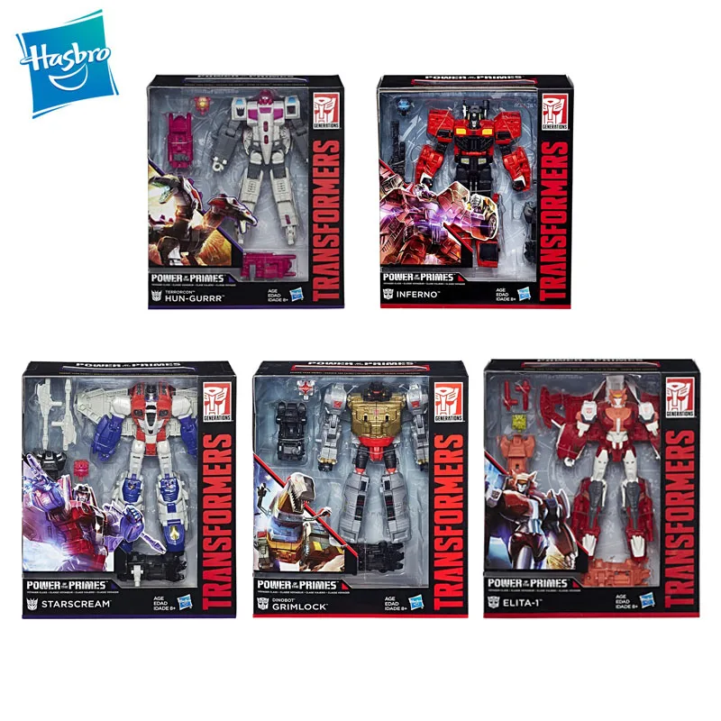 

Трансформеры Hasbro autobot модель лидера война путешествие семья серия стальной замок starcry Alita пожарная машина детские игрушки для мальчиков под...