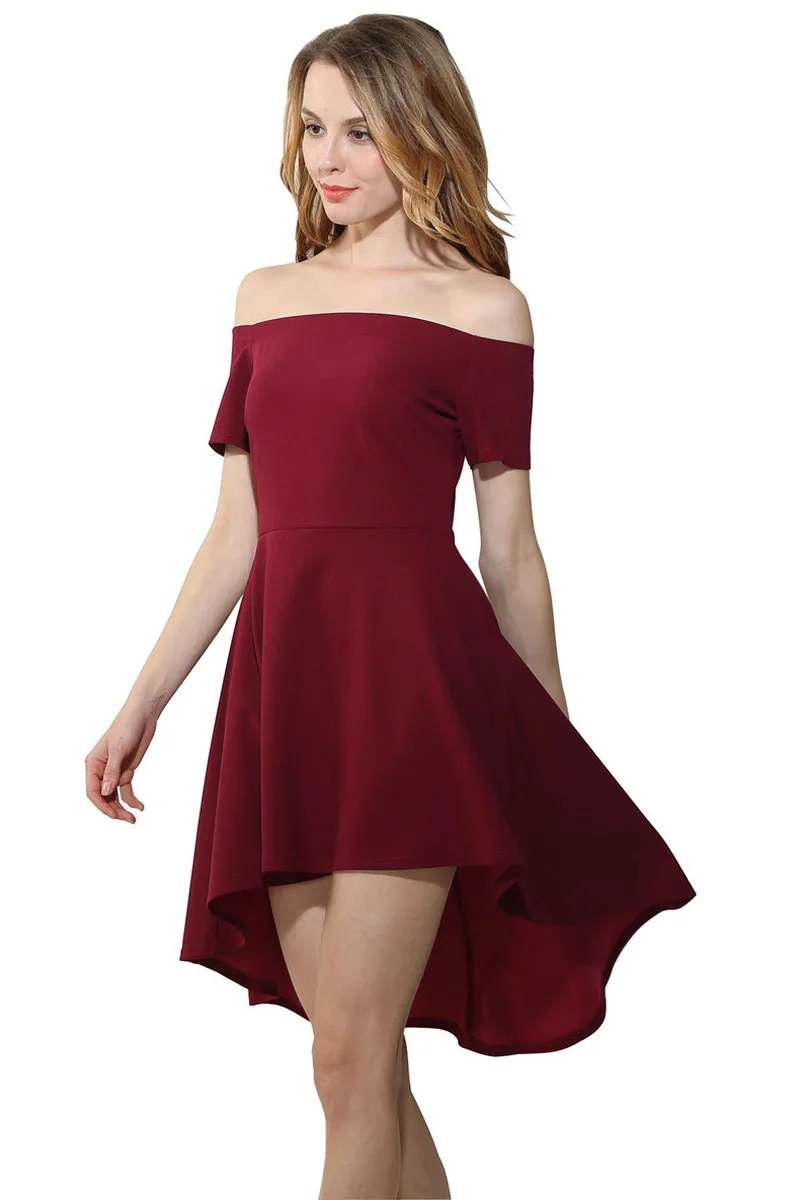 Элегантное платье с ласточкиным хвостом женское Ete 2018 однотонные Асимметричные