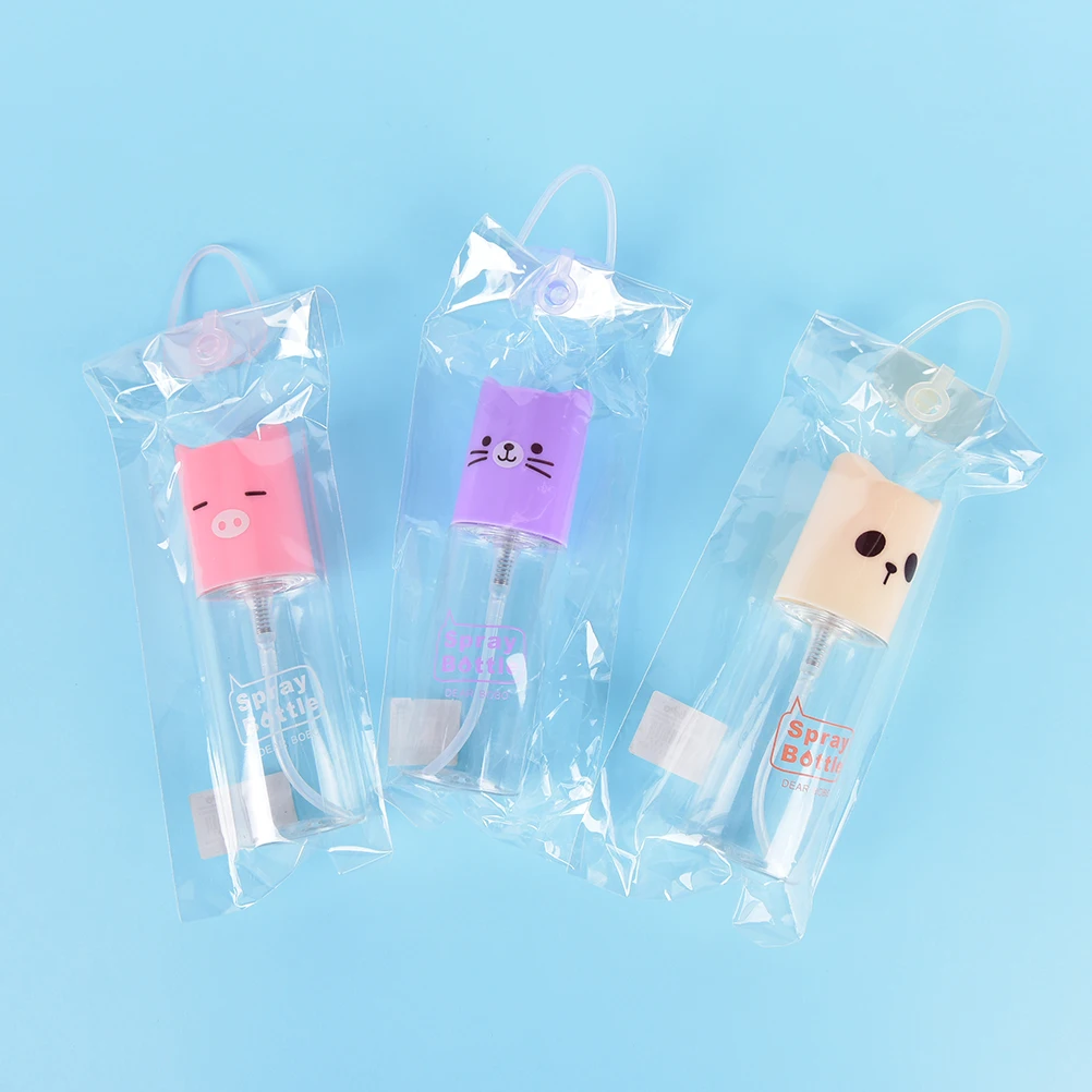 35 мл мультфильм пустой Стайлинг многоразовая бутылка Прозрачный флакон с