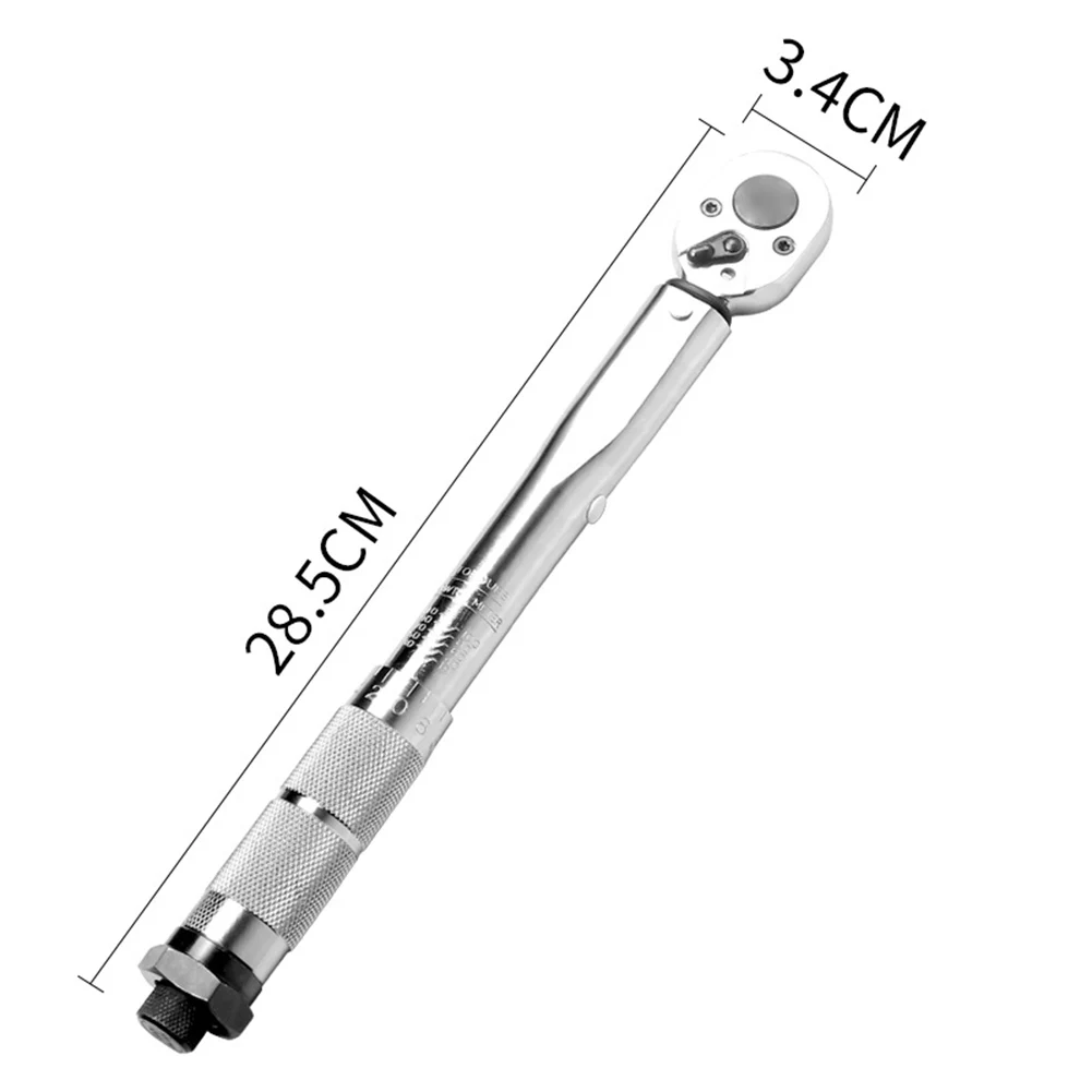 

High-accuracy 3/8 Inch Drive Double-Direction Click Torque Wrench Spanner 19~110Nm Hand Tool Repair Tool Spanner