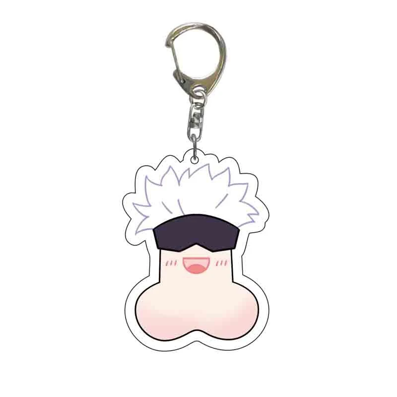 New Jujutsu Kaisen Keychains Anime Cosplay Yuji Itadori Gojo Satoru Fushiguro Megumi Funny Keyrings Hot |