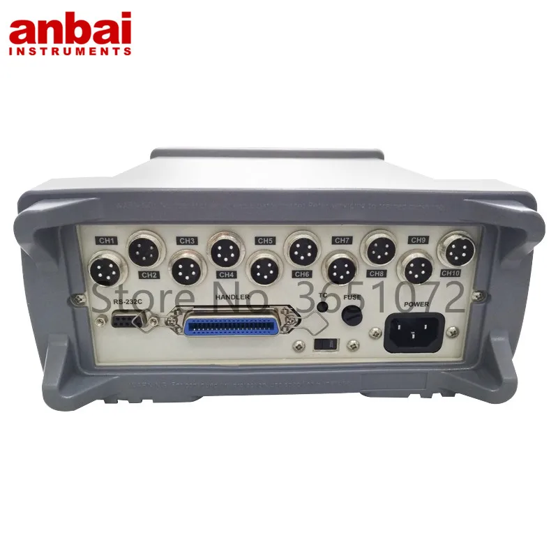 Многоканальный измеритель сопротивления AT5110 с обработчиком и интерфейсом