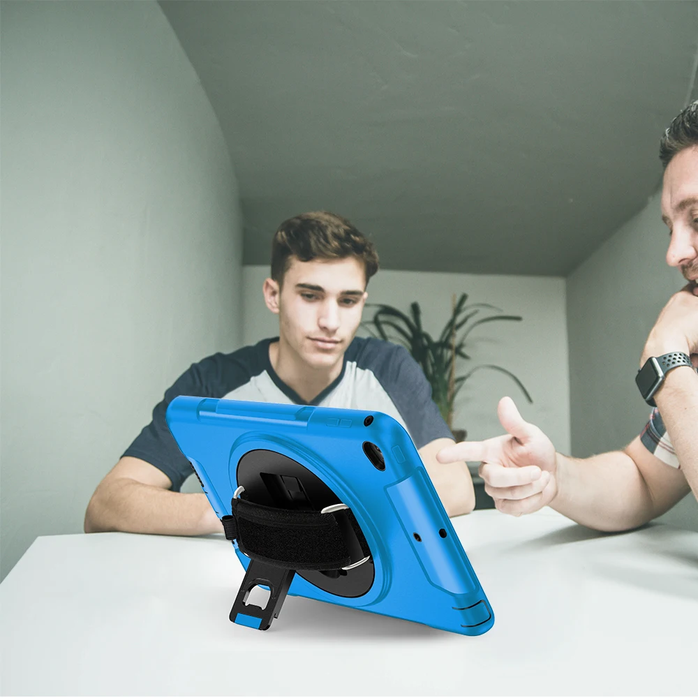 For iPad Mini 4 5 Case with Pen Holder Hand Shoulder Strap Mini5 2019 Tablet Shockproof Drop Protection Cover 7.9 inch FTL02 | Компьютеры