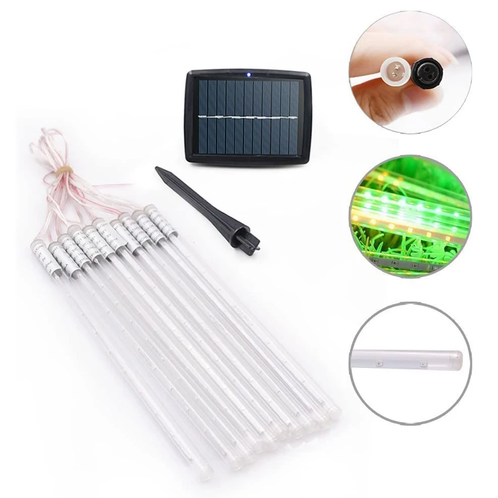 

30cm LED Meteor Shower Garland Holiday Strip Light Outdoor Waterproof Fairy Lights For Garden Street Christmas Decoration