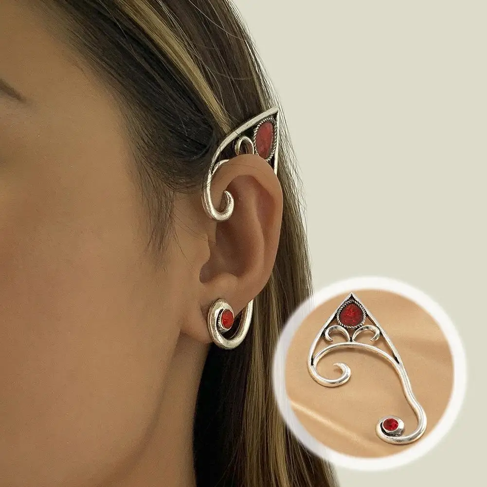 Серьги в стиле панк-эльфа с крючком для пирсинга крючок ушей манжета женской