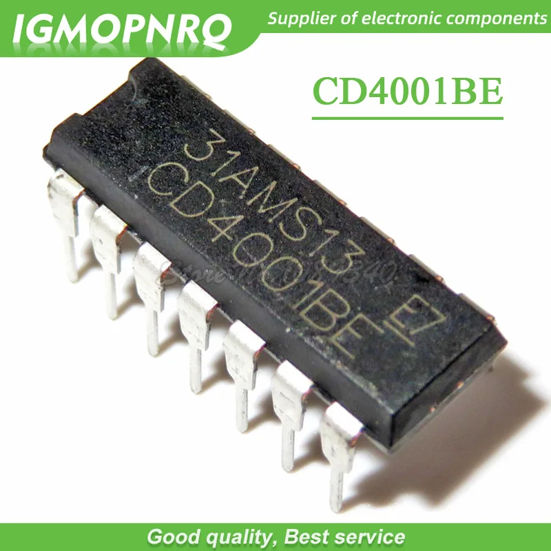 

10pcs CD4001 CD4001BE HEF4001BE HEF4001 DIP-14 Switching Controllers SMPS Controller new original