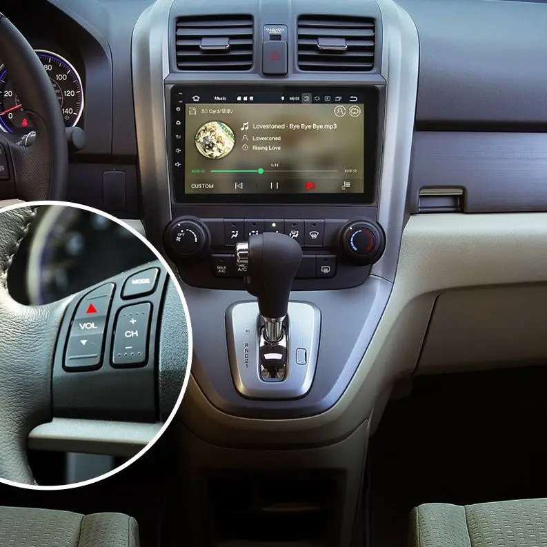 Автомагнитола для Honda CRVcar multimidia автомагнитола с gps и поддержкой Bluetooth