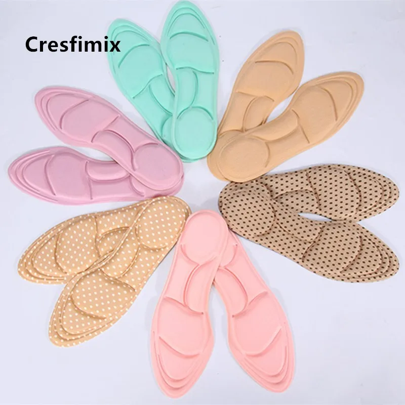 Женская Губка светильник Cresfimix Милые Удобные стельки Semelle De Chaussures B5585|Стельки| |