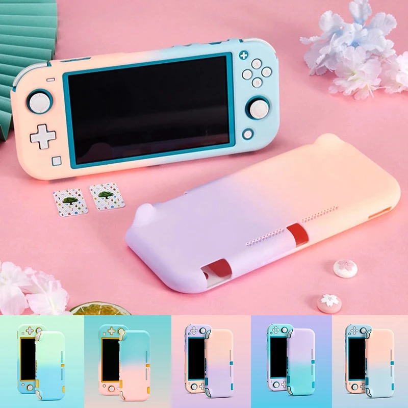 Защитный чехол градиентного цвета для Nintendo Switch Lite Жесткий Чехол ПК аксессуары NS |