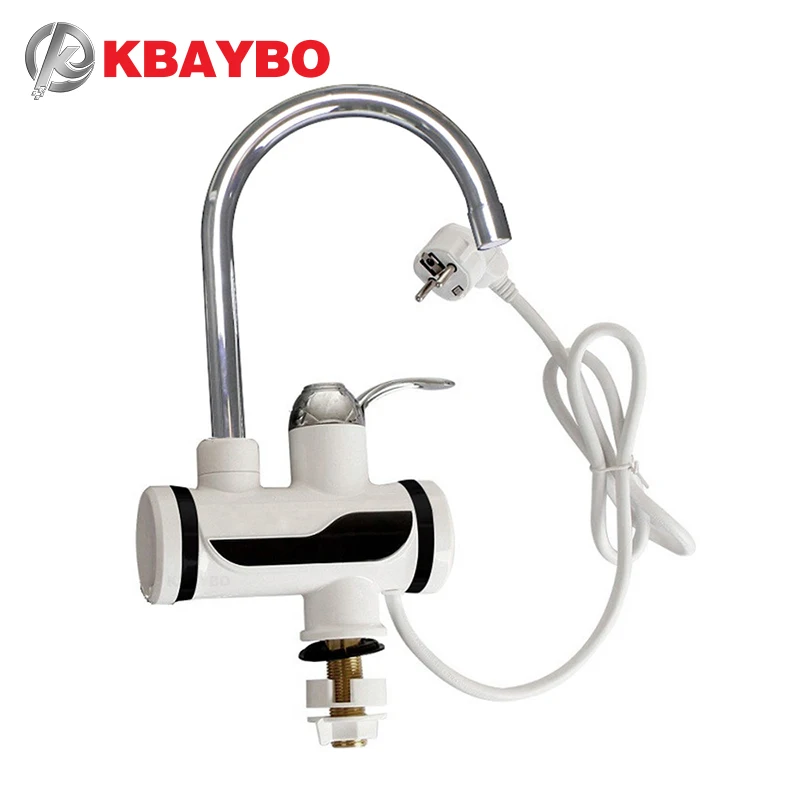 

3000W EU plug Electric Water Heater Kitchen Instant heater immersion heater Cold Hot Dual-Use A-0668
