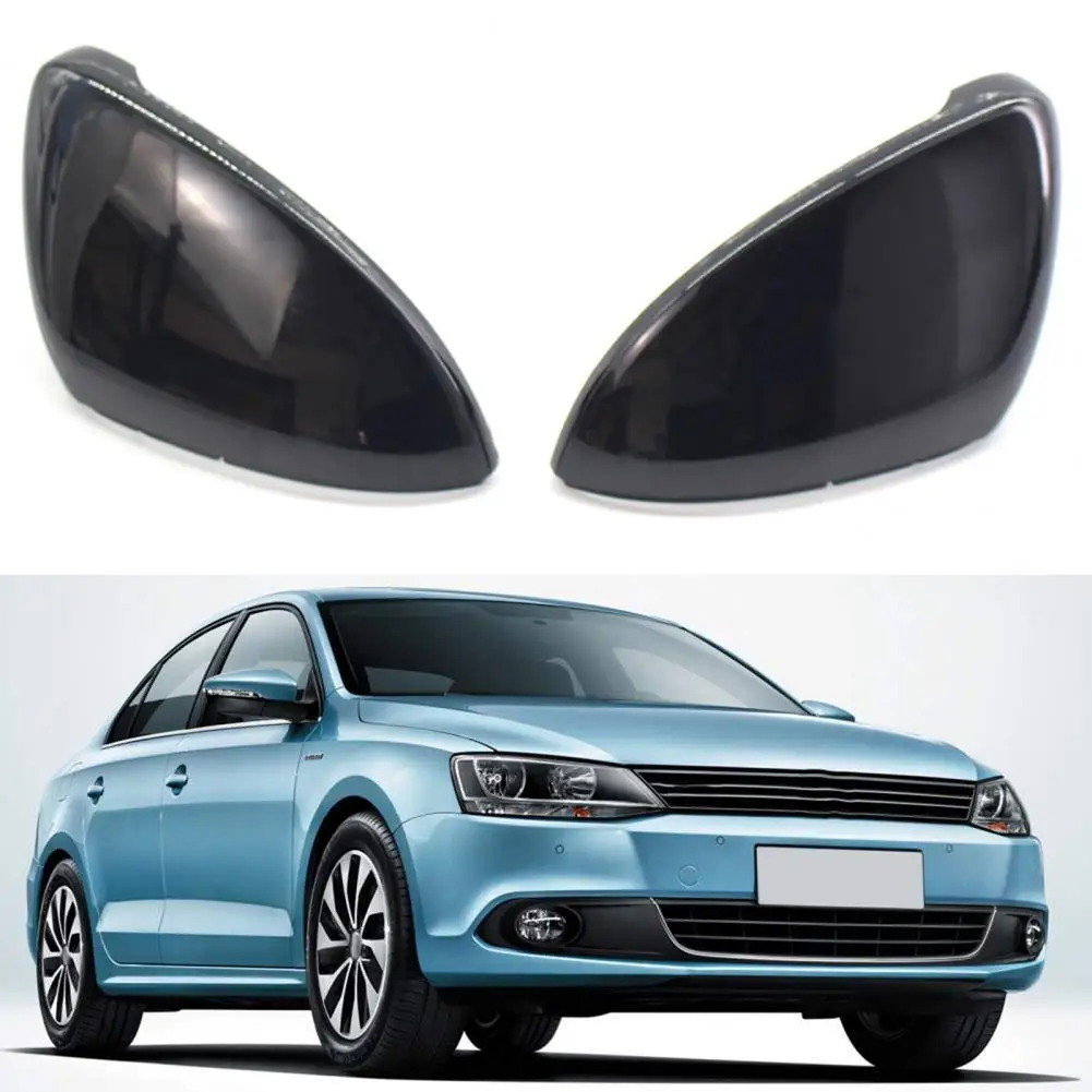 

2Pcs Wing Mirror Cover Replacement Protective Rearview Mirror Cover Car Accessories 5G0857537E/5G0857538E for VW Golf 7 2014-201