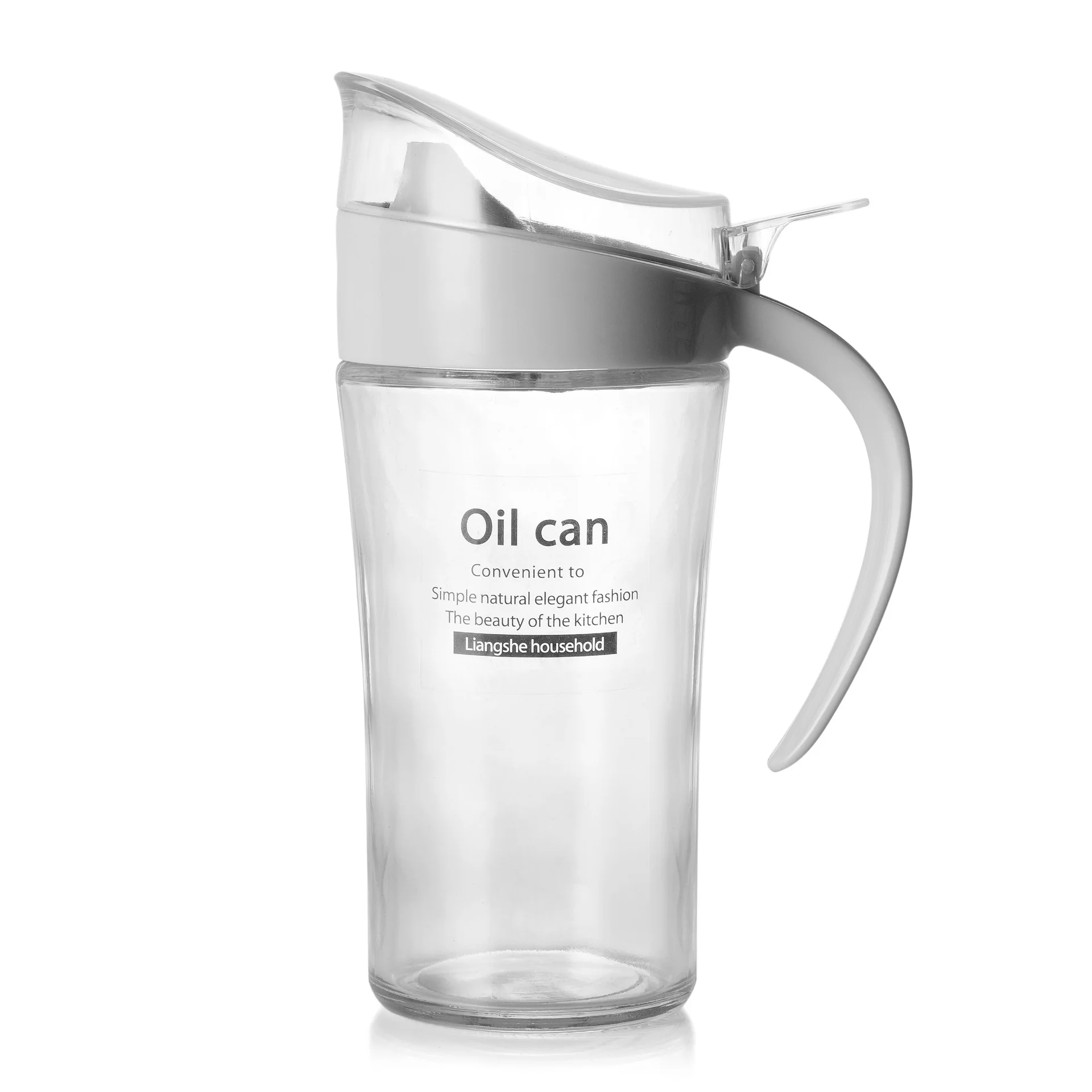 OC large capacity oil can glass leakproof seasoning bottle soy sauce kitchen supplies | Дом и сад
