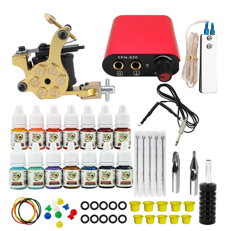 BESTProfessional Набор татуировок набор одна насадка для татуировочной машины наборы