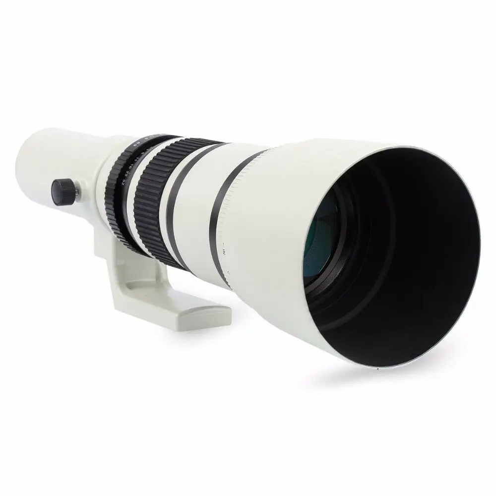 Телеобъектив JINTU 500 мм 6 3 для Canon EOS 80D 90D Rebel T3 T3i T4i T5 T5i T6 T7 T6i T6s T7i SL1 SL2 60D 70D 77D 5D III