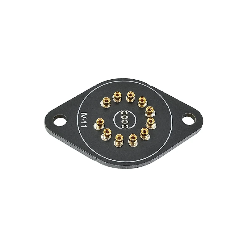 Флуоресцентная трубка GHXAMP IV-11 основание для вакуумного клапана Nixie часов 1 шт. |