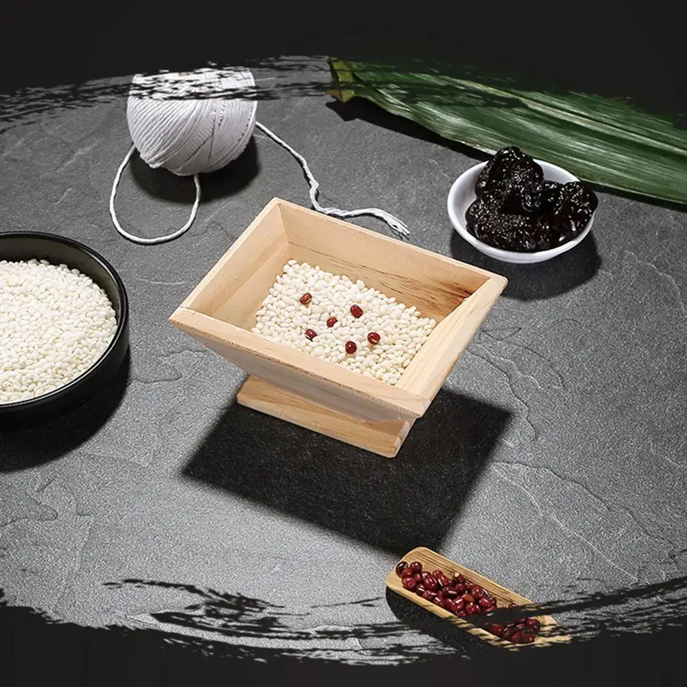 Деревянная форма для пельменей Zongzi традиционные формы выпечки риса и пудинга