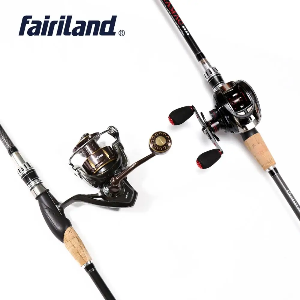 4 секции удочка для путешествий M Power карбоновая забрасывания спиннинговое